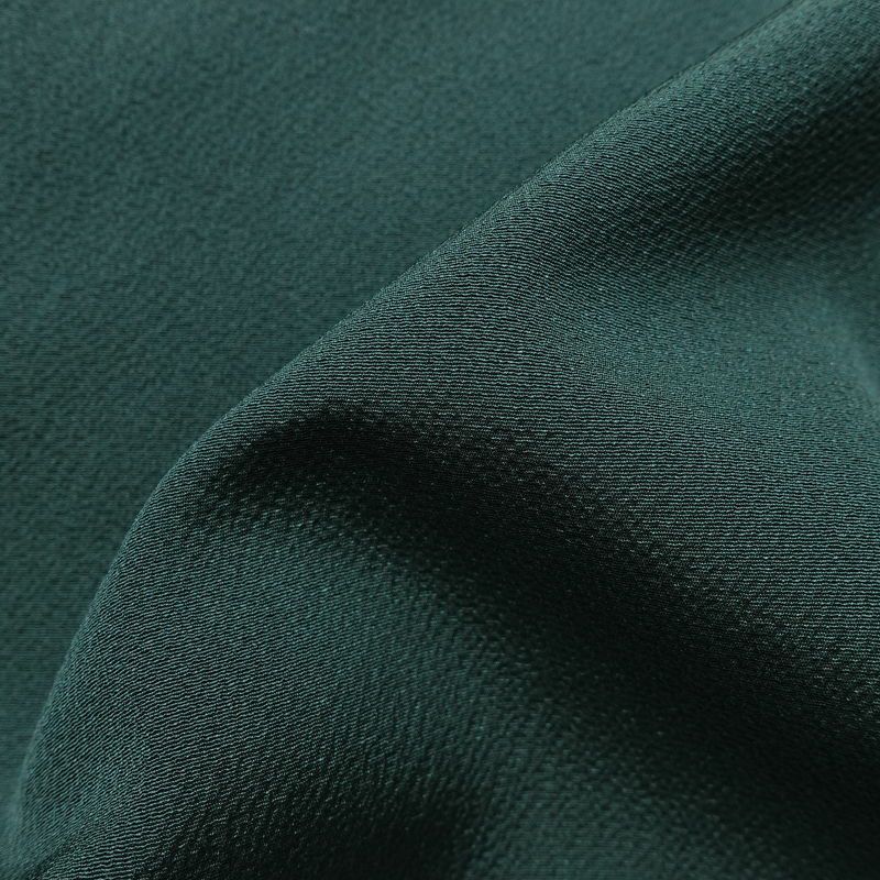 付け下げ 辻村寿三郎 ジュサブロー 美品 しつけ糸付き 縮緬 正絹 木の葉・植物柄 袷仕立て 身丈158cm 裄丈63cm リサイクル着物 着物 シンプル 緑・うぐいす色_画像21