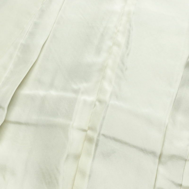 小紋 良品 しつけ糸付き 正絹 古典柄 袷仕立て 身丈162.5cm 裄丈65.5cm リサイクル着物 着物 青・紺_画像17