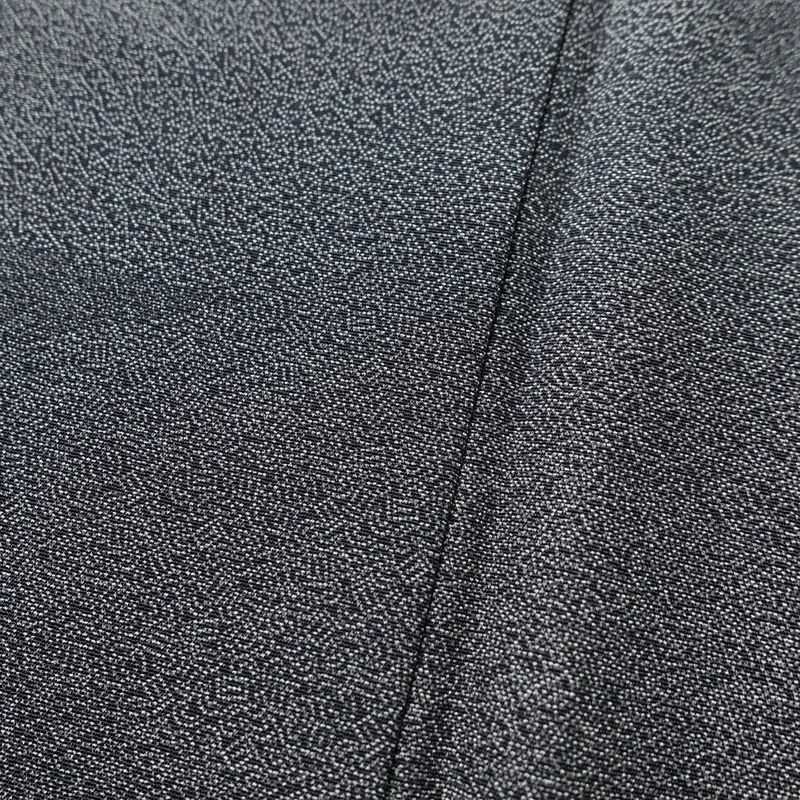 小紋 正絹 古典柄 袷仕立て 身丈158.5cm 裄丈64cm リサイクル着物 着物 青・紺_画像10