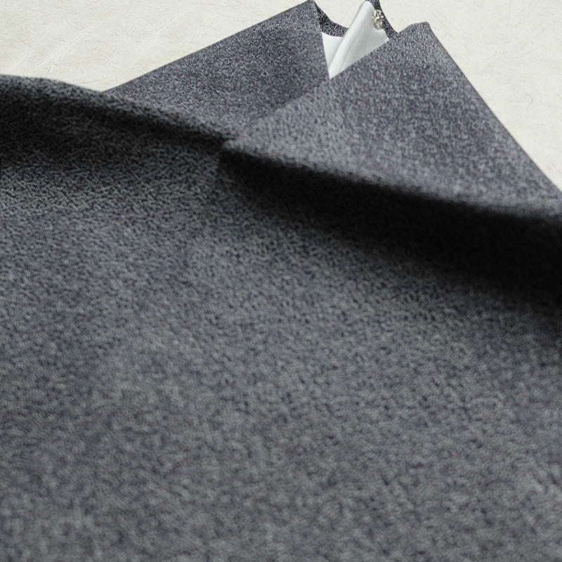 小紋 正絹 古典柄 袷仕立て 身丈158.5cm 裄丈64cm リサイクル着物 着物 青・紺_画像17