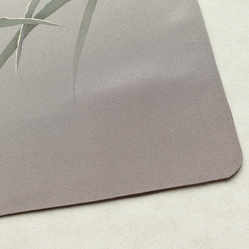 付け下げ 美品 縮緬 正絹 木の葉・植物柄 袷仕立て 身丈165cm 裄丈67cm リサイクル着物 着物 箔 共八掛 露芝 入学式 卒業式 七五三 お宮参り フォーマル 茶_画像16