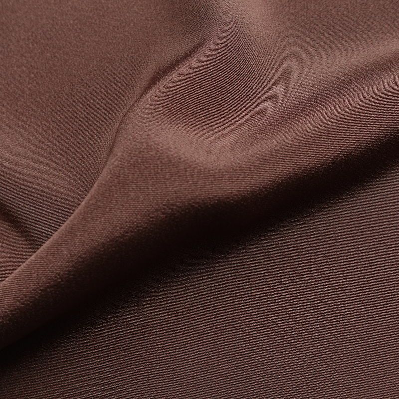 付け下げ 美品 縮緬 正絹 木の葉・植物柄 袷仕立て 身丈165cm 裄丈67cm リサイクル着物 着物 箔 共八掛 露芝 入学式 卒業式 七五三 お宮参り フォーマル 茶_画像21