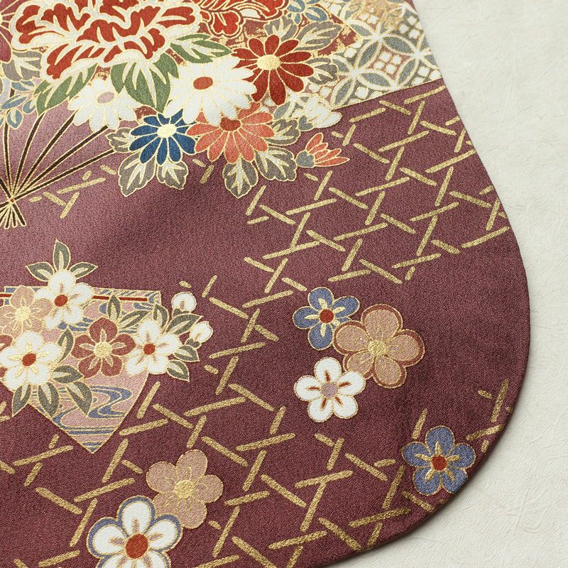 振袖 良品 正絹 古典柄 袷仕立て 身丈164.5cm 裄丈67cm リサイクル着物 着物 結婚式 成人式 二十歳 二十歳の集い フォーマル 華やか 多色使い_画像16