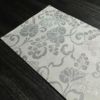 名古屋帯 六通柄 正絹 木の葉・植物柄 通し仕立て なごや帯 リサイクル帯 帯 グレー_画像17