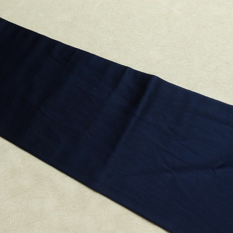 名古屋帯 太鼓柄 正絹 木の葉・植物柄 名古屋仕立て なごや帯 リサイクル帯 帯 箔 青・紺_画像16