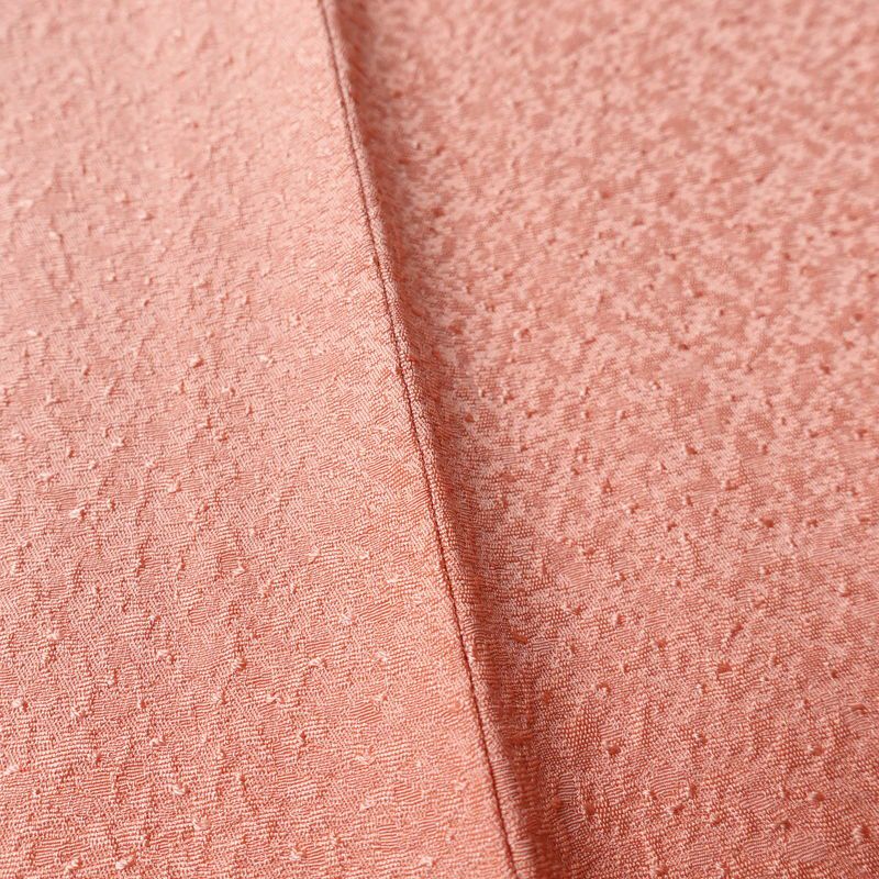 色無地 美品 落款入り しつけ糸付き 一つ紋付き 正絹 無地 袷仕立て 身丈164.5cm 裄丈64cm リサイクル着物 着物 お茶会 フォーマル ピンク_画像9