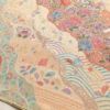 訪問着 美品 ふくれ織 正絹 古典柄 袷仕立て 身丈161cm 裄丈67cm リサイクル着物 一部しつけ糸付き 着物 箔 入学式 卒業式 七五三 お宮参り フォーマル ベージュ_画像14