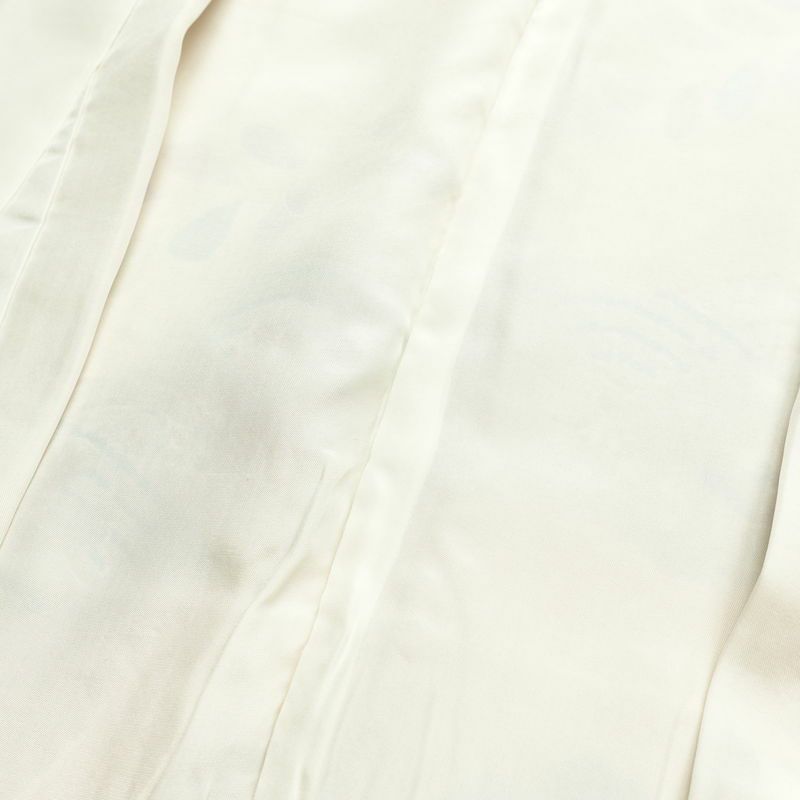 訪問着 美品 ふくれ織 正絹 古典柄 袷仕立て 身丈161cm 裄丈67cm リサイクル着物 一部しつけ糸付き 着物 箔 入学式 卒業式 七五三 お宮参り フォーマル ベージュ_画像20