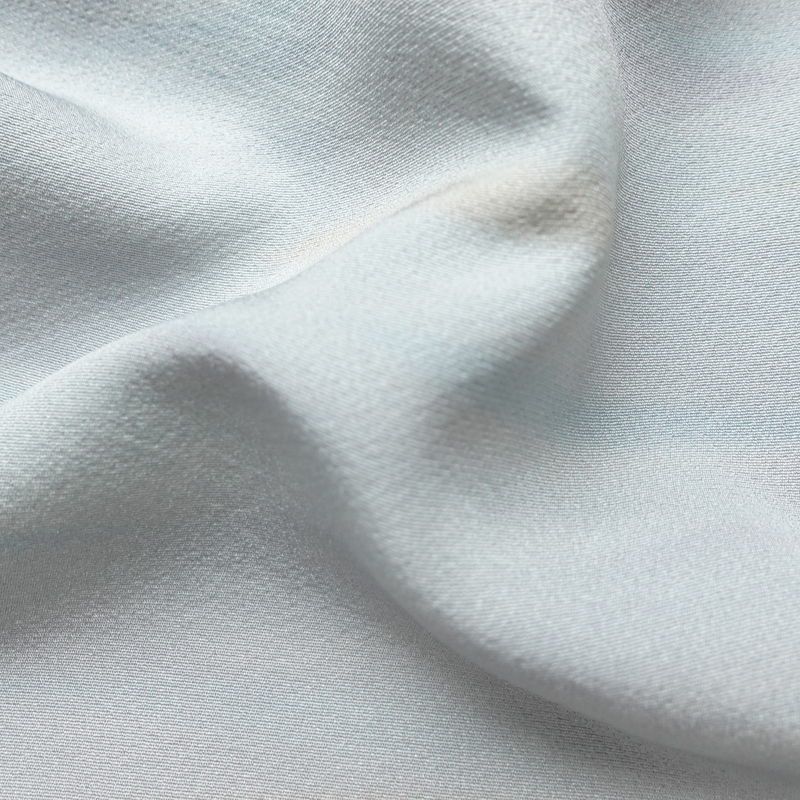 小紋 美品 しつけ糸付き 縮緬 一つ紋付き 正絹 その他の柄 袷仕立て 身丈169cm 裄丈68.5cm リサイクル着物 着物 共八掛 青・紺_画像21