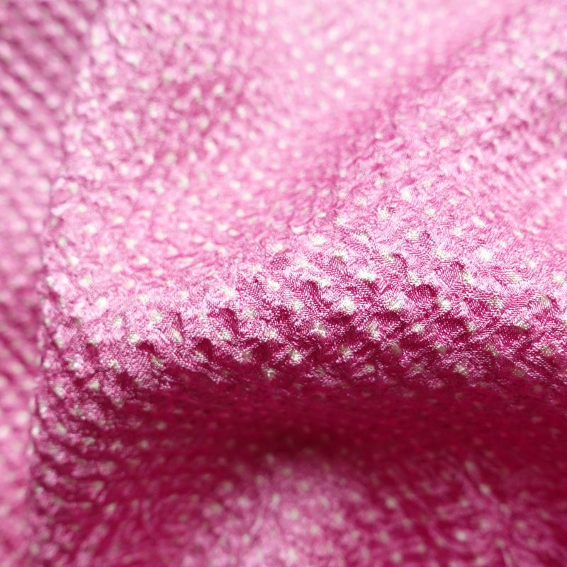 訪問着 美品 しつけ糸付き 絞り 総絞り 正絹 花柄 袷仕立て 身丈167.5cm 裄丈68.5cm リサイクル着物 着物 箔 入学式 結婚式 パーティー フォーマル 華やか 紫・藤色_画像21