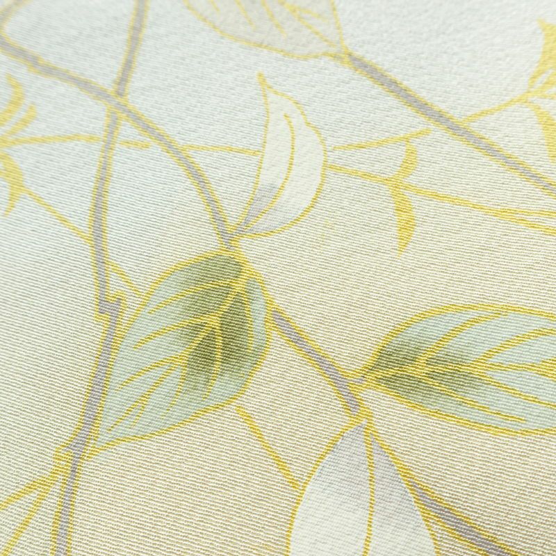 訪問着 良品 しつけ糸付き 縮緬 正絹 花柄 袷仕立て 身丈166cm 裄丈68cm リサイクル着物 着物 入学式 卒業式 七五三 お宮参り フォーマル 上品 青・紺_画像10