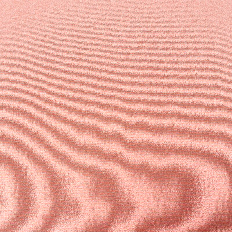 色無地 美品 しつけ糸付き 縮緬 一つ紋付き 正絹 無地 袷仕立て 身丈165.5cm 裄丈66.5cm リサイクル着物 着物 お茶会 フォーマル シンプル ピンク_画像7