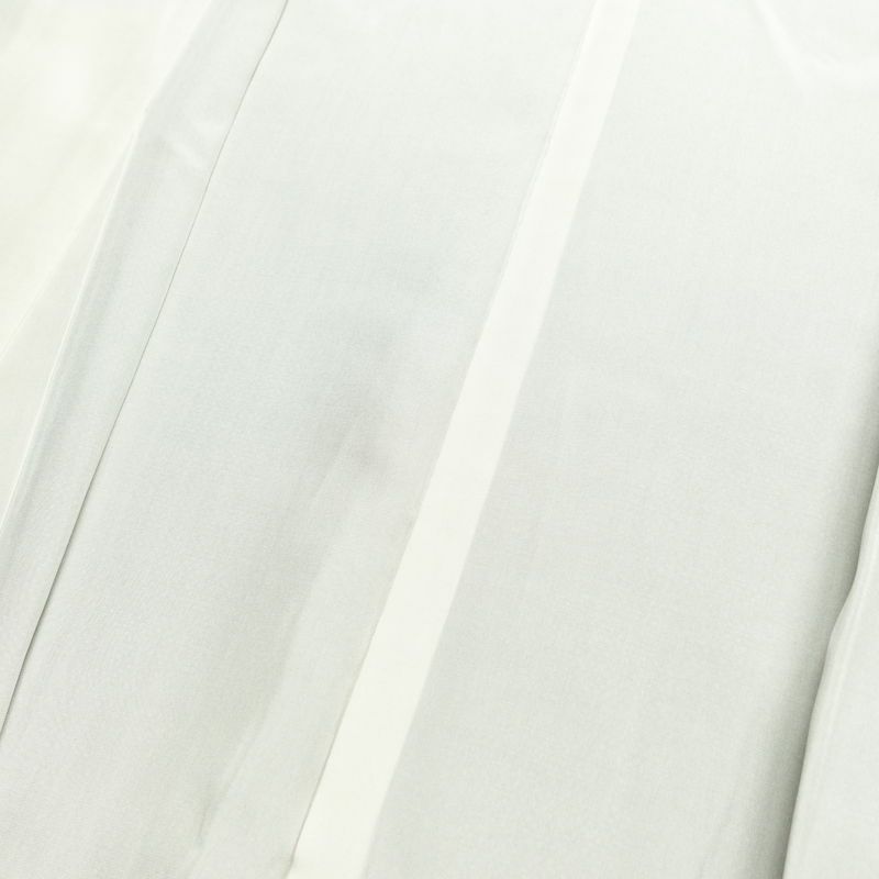 大島紬 美品 しつけ糸付き 正絹 花柄 袷仕立て 身丈159cm 裄丈63.5cm リサイクル着物 着物 未使用品 茶_画像17