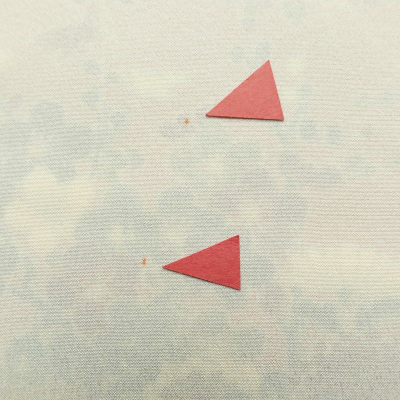 小紋 縮緬 正絹 花柄 袷仕立て 身丈154cm 裄丈65cm リサイクル着物 着物 橙_画像19