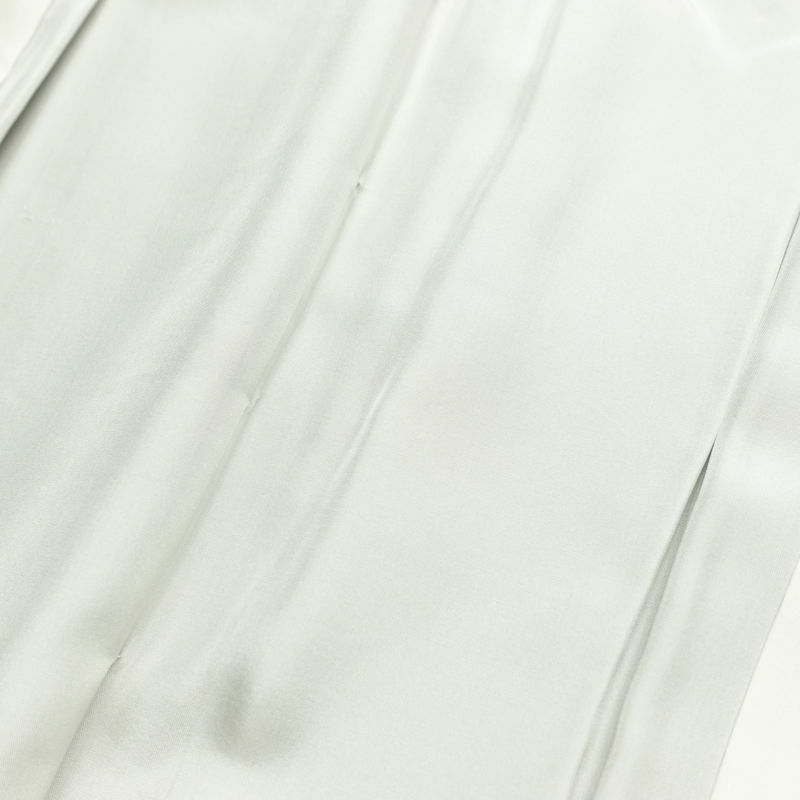 付け下げ しつけ糸付き 一つ紋付き 正絹 人物・動物柄 袷仕立て 身丈164cm 裄丈64.5cm リサイクル着物 着物 刺繍 箔 茶_画像19