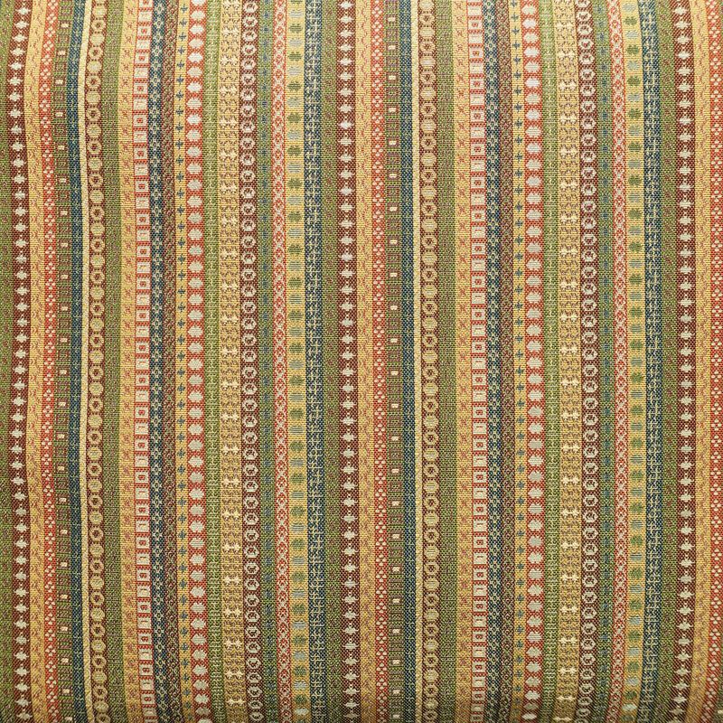 名古屋帯 全通柄 美品 正絹 縞柄・線柄 通し仕立て なごや帯 リサイクル帯 帯 カジュアル 多色使い_画像2