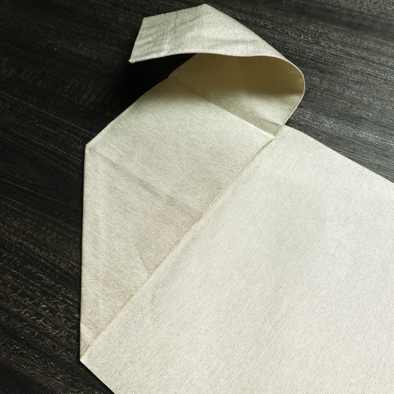 名古屋帯 太鼓柄 美品 正絹 人物・動物柄 松葉仕立て なごや帯 リサイクル帯 帯 刺繍 金糸 銀糸 シンプル 金・銀_画像19