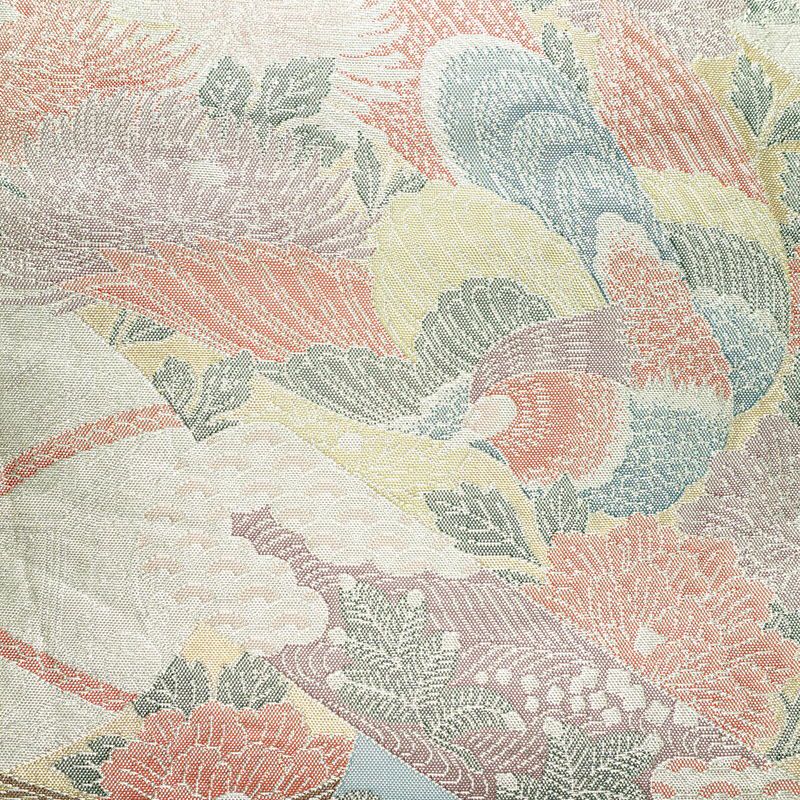 袋帯 六通柄 正絹 古典柄 リサイクル帯 帯 入学式 卒業式 七五三 パーティー お宮参り フォーマル 金・銀_画像2