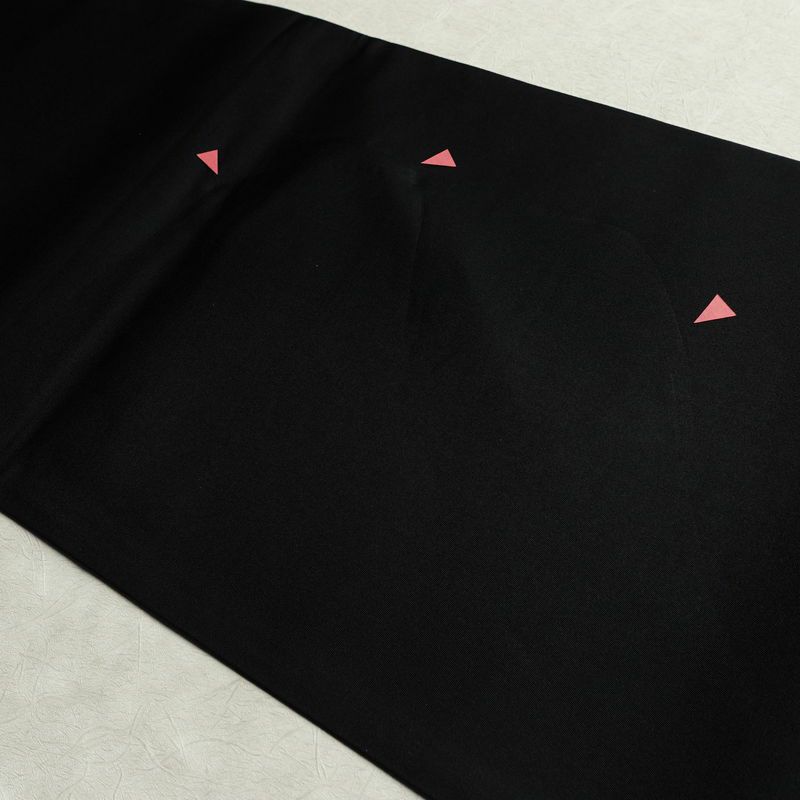 袋帯 六通柄 フォーマル用 正絹 古典柄 リサイクル帯 帯 箔 黒_画像15