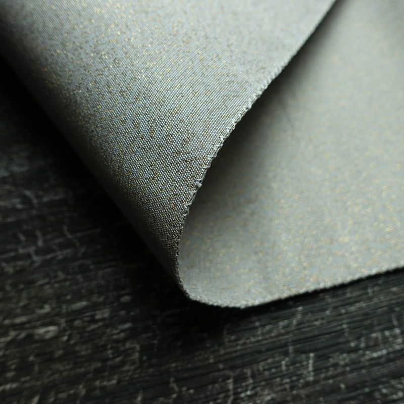 名古屋帯 太鼓柄 美品 正絹 古典柄 松葉仕立て なごや帯 リサイクル帯 帯 金糸 シンプル グレー_画像12