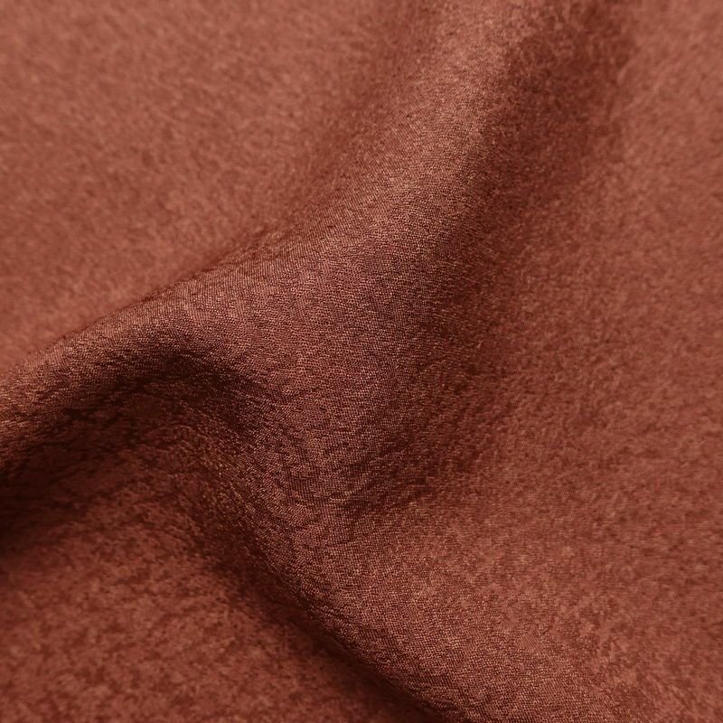 付け下げ 美品 落款入り しつけ糸付き 正絹 木の葉・植物柄 袷仕立て 身丈160.5cm 裄丈66.5cm リサイクル着物 着物 箔 茶_画像21