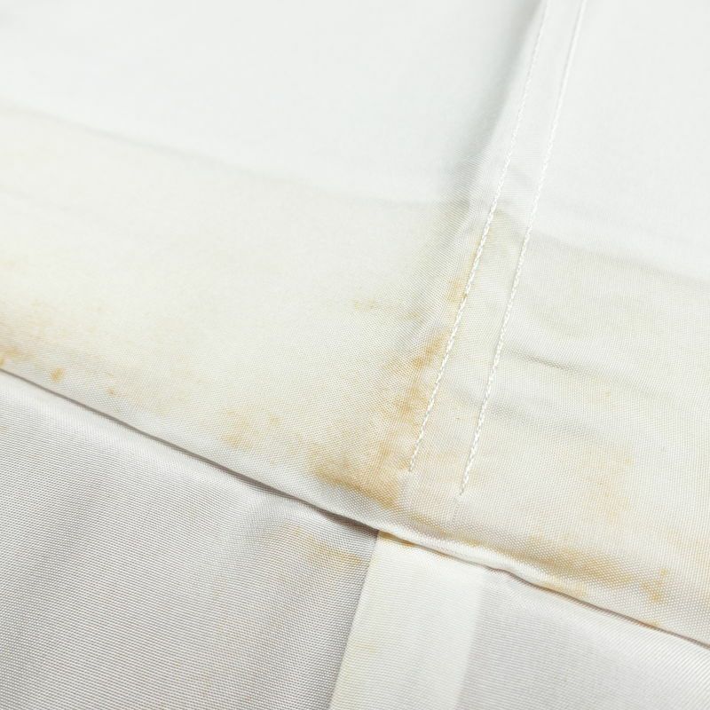 紬 しつけ糸付き 正絹 チェック・格子柄 袷仕立て 身丈162cm 裄丈63.5cm リサイクル着物 着物 モダン シンプル 赤・朱_画像21