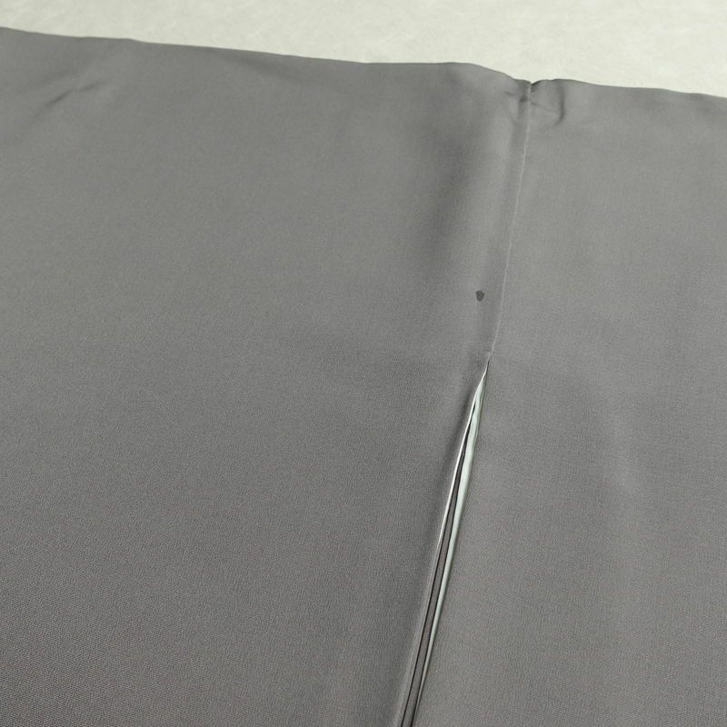 訪問着 正絹 花柄 袷仕立て 身丈172cm 裄丈69.5cm リサイクル着物 着物 金彩 入学式 卒業式 七五三 お宮参り フォーマル グレー_画像13