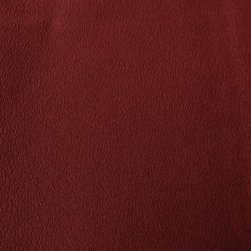 色無地 しつけ糸付き ポリエステル 無地 袷仕立て 身丈163.5cm 裄丈65cm リサイクル着物 着物 小豆・エンジ_画像7