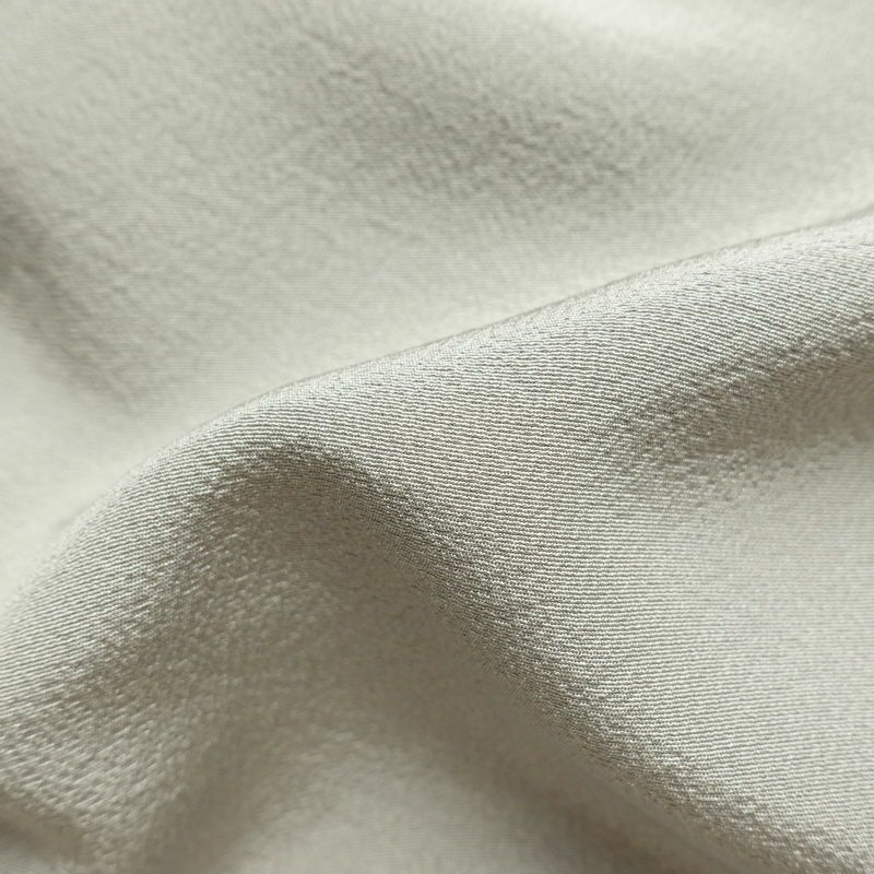 訪問着 縮緬 正絹 古典柄 袷仕立て 身丈154.5cm 裄丈63.5cm リサイクル着物 着物 上品 グレー_画像21