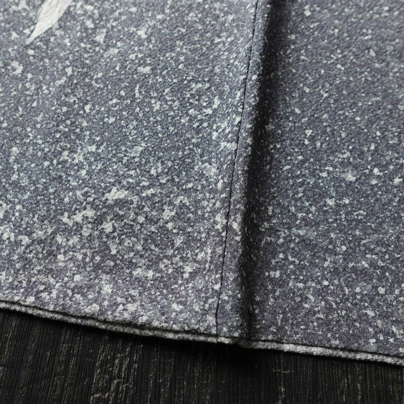 訪問着 縮緬 辻が花 正絹 花柄 袷仕立て 身丈159.5cm 裄丈67.5cm リサイクル着物 着物 入学式 卒業式 七五三 お宮参り フォーマル 紫・藤色_画像12