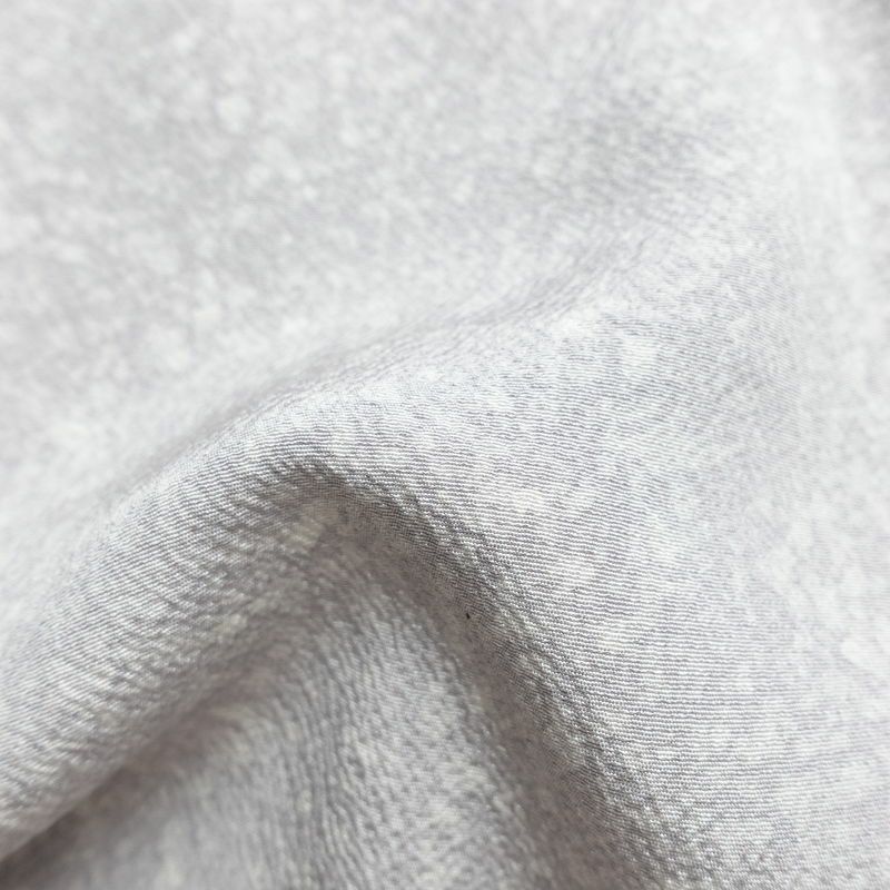 訪問着 縮緬 辻が花 正絹 花柄 袷仕立て 身丈159.5cm 裄丈67.5cm リサイクル着物 着物 入学式 卒業式 七五三 お宮参り フォーマル 紫・藤色_画像21