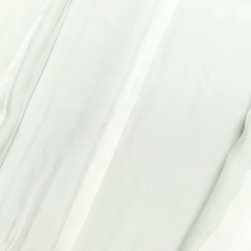 付け下げ 正絹 幾何学柄・抽象柄 袷仕立て 身丈167cm 裄丈66.5cm リサイクル着物 着物 紬地 黒_画像20