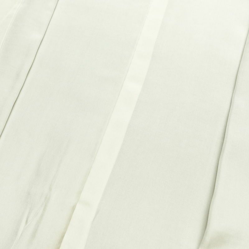 紬 正絹 無地 袷仕立て 身丈154cm 裄丈63cm リサイクル着物 着物 シンプル ベージュ_画像18