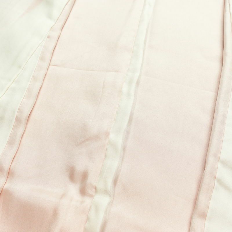 付け下げ 良品 綸子 正絹 古典柄 袷仕立て 身丈156.5cm 裄丈63cm リサイクル着物 着物 入学式 卒業式 七五三 お宮参り フォーマル 上品 サーモンピンク ピンク_画像19