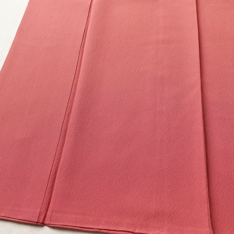 色無地 良品 一つ紋付き 正絹 無地 袷仕立て 身丈157cm 裄丈64cm リサイクル着物 着物 お茶会 フォーマル シンプル ピンク_画像4