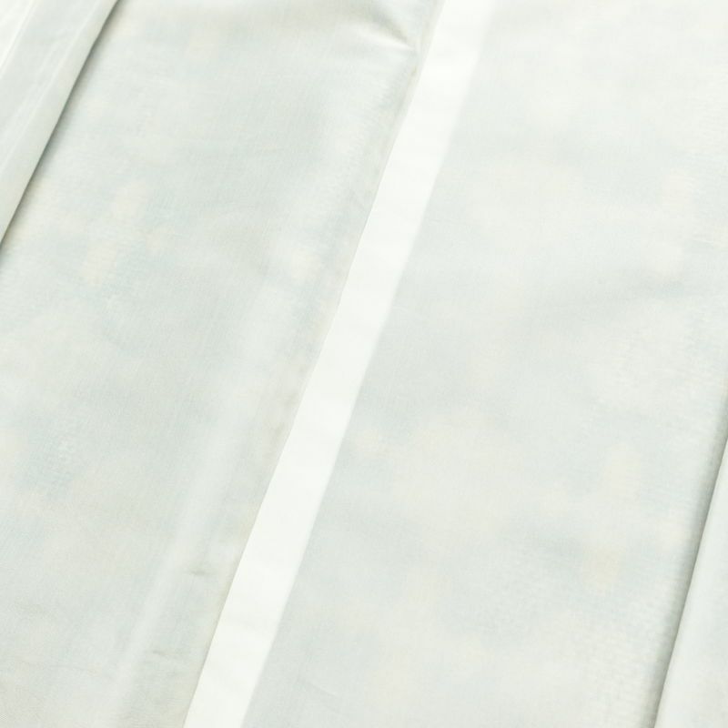 紬 正絹 幾何学柄・抽象柄 袷仕立て 身丈157cm 裄丈64.5cm リサイクル着物 着物 モダン 多色使い_画像16