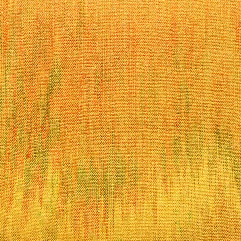 名古屋帯 全通柄 正絹 その他の柄 通し仕立て なごや帯 リサイクル帯 帯 紬地 黄・黄土色_画像2