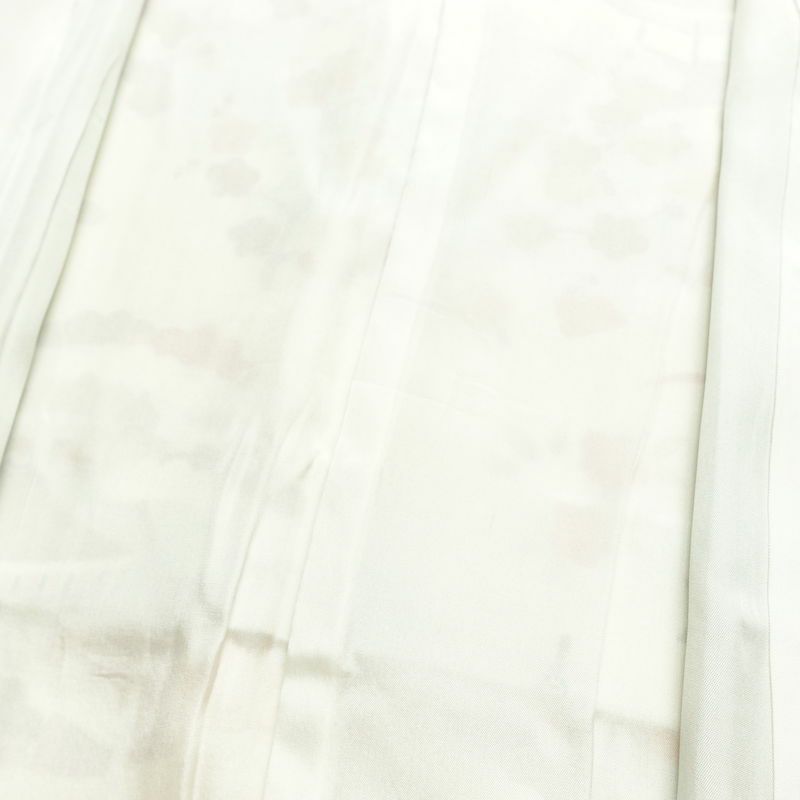 訪問着 良品 金駒刺繍 一つ紋付き 正絹 風景柄 袷仕立て 身丈165.5cm 裄丈68cm リサイクル着物 着物 箔 入学式 卒業式 七五三 お宮参り フォーマル 緑・うぐいす色_画像18