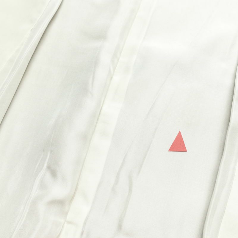 小紋 正絹 古典柄 袷仕立て 身丈152.5cm 裄丈65cm リサイクル着物 着物 紫・藤色_画像18