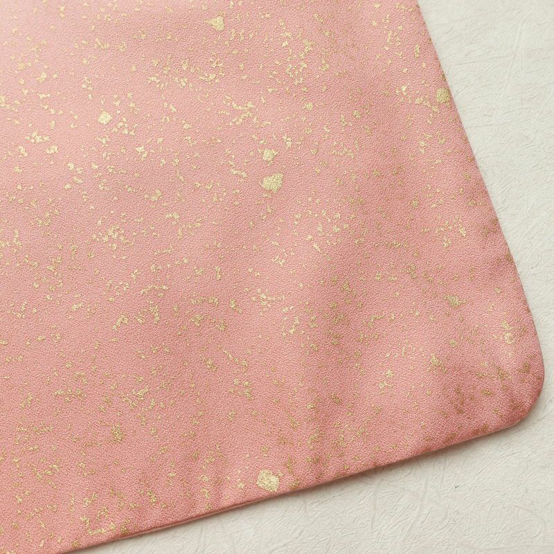 訪問着 美品 落款入り 正絹 花柄 袷仕立て 身丈170.5cm 裄丈68cm リサイクル着物 着物 箔 入学式 卒業式 七五三 お宮参り フォーマル ピンク_画像16