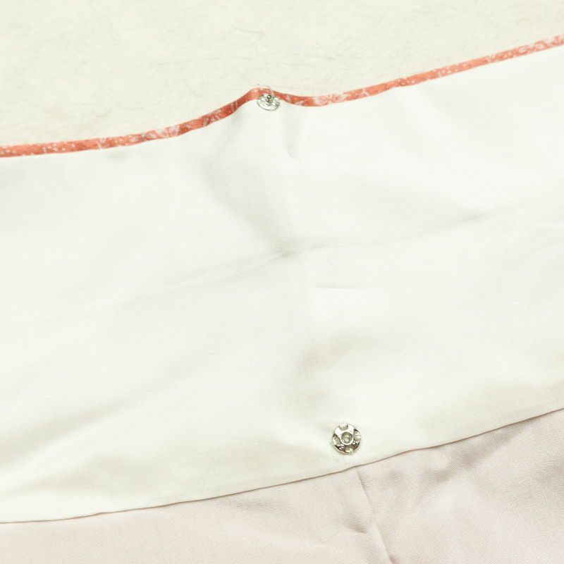 付け下げ 良品 金駒刺繍 正絹 古典柄 袷仕立て 身丈159cm 裄丈65cm リサイクル着物 着物 箔 共八掛 金彩 入学式 卒業式 七五三 お宮参り フォーマル ピンク_画像19