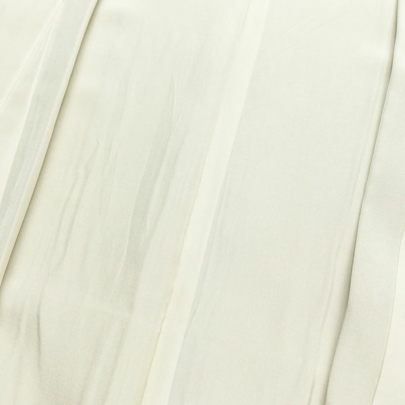 小紋 付下小紋 正絹 流水・波柄 袷仕立て 身丈155.5cm 裄丈64.5cm リサイクル着物 着物 黄・黄土色_画像18