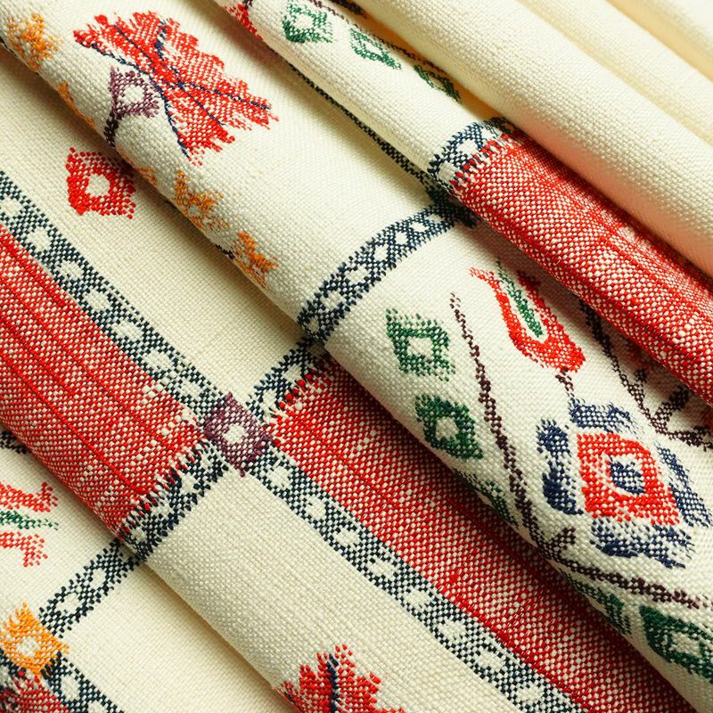 名古屋帯 六通柄 良品 正絹 花柄 松葉仕立て なごや帯 リサイクル帯 帯 紬地 白_画像20