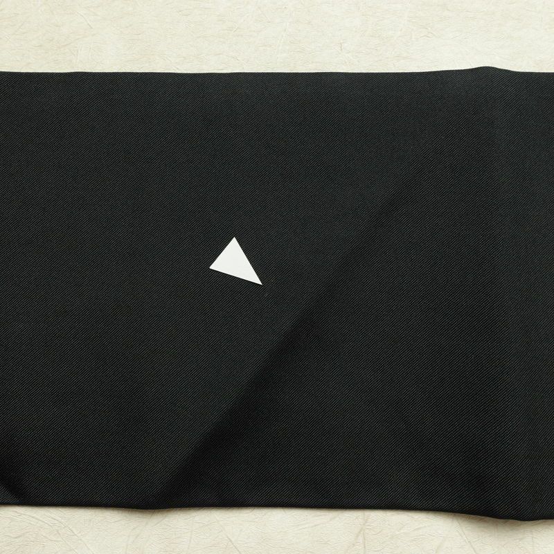 名古屋帯 太鼓柄 正絹 風景柄 名古屋仕立て なごや帯 リサイクル帯 帯 箔 黒_画像17