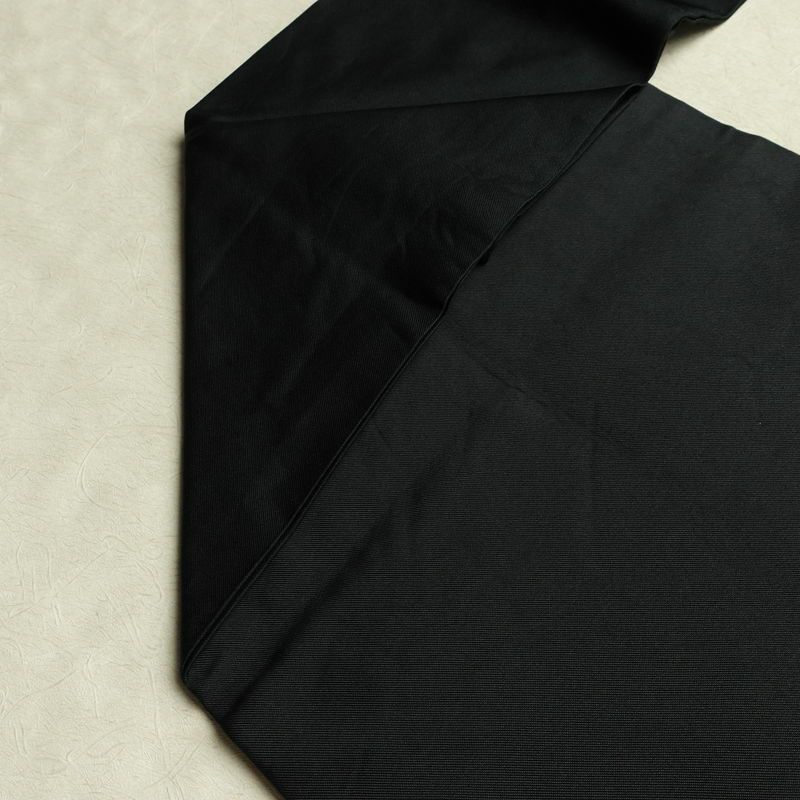 名古屋帯 太鼓柄 正絹 風景柄 名古屋仕立て なごや帯 リサイクル帯 帯 箔 黒_画像20