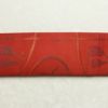 名古屋帯 六通柄 正絹 幾何学柄・抽象柄 通し仕立て なごや帯 リサイクル帯 帯 赤・朱_画像15