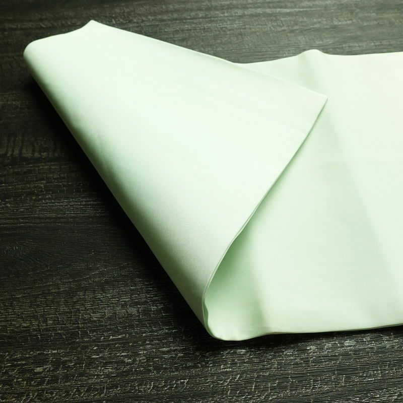 名古屋帯 太鼓柄 正絹 花柄 名古屋仕立て なごや帯 リサイクル帯 帯 箔 銀彩 シンプル 菊 緑・うぐいす色_画像11