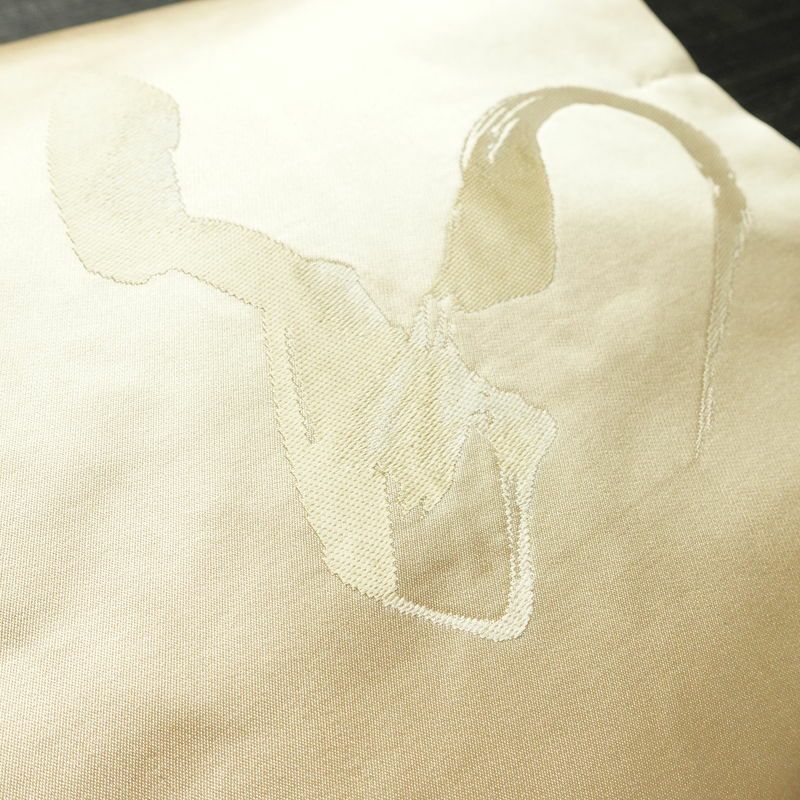 名古屋帯 太鼓柄 良品 正絹 その他の柄 名古屋仕立て なごや帯 リサイクル帯 帯 シンプル クリーム_画像3