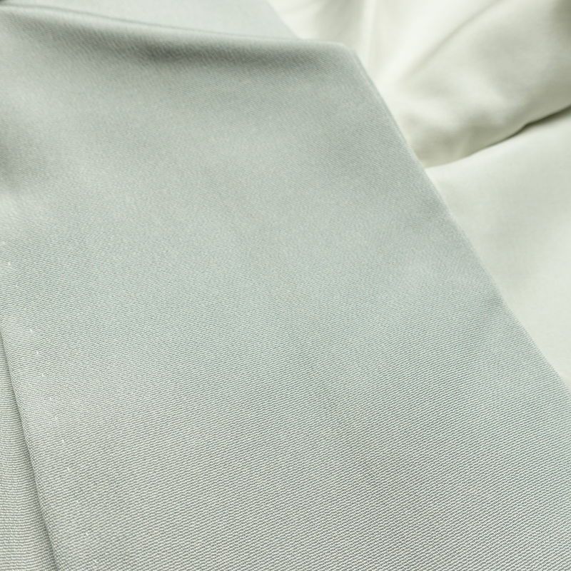 訪問着 縮緬 正絹 古典柄 袷仕立て 身丈158.5cm 裄丈65cm リサイクル着物 着物 箔 金彩 入学式 卒業式 七五三 お宮参り フォーマル 上品 青・紺_画像18