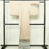 訪問着 正絹 幾何学柄・抽象柄 袷仕立て 身丈167cm 裄丈66.5cm リサイクル着物 着物 フォーマル ベージュ_画像2